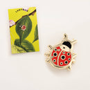 Red Ladybug Pin