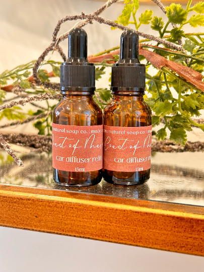 Diffuser Oil Refill | Car & Home Diffuser Refill : Leather + Cedar