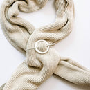 Scarf Ring and Pin - Scarf Jewelry for Wool Scarves
