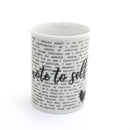 "Note to Self" Pencil Holder