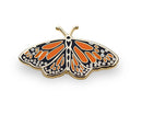 Monarch Butterfly Enamel Pin For Charity