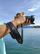 Leather Camera Strap: Black