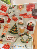 Vintage Christmas Baking Bowl Cozy