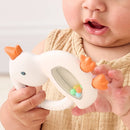 "NEW" Bitzy Shake™ - Silicone Teether with Rattle: Cherries