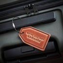 "We've All Got Baggage" Leather Luggage Tag