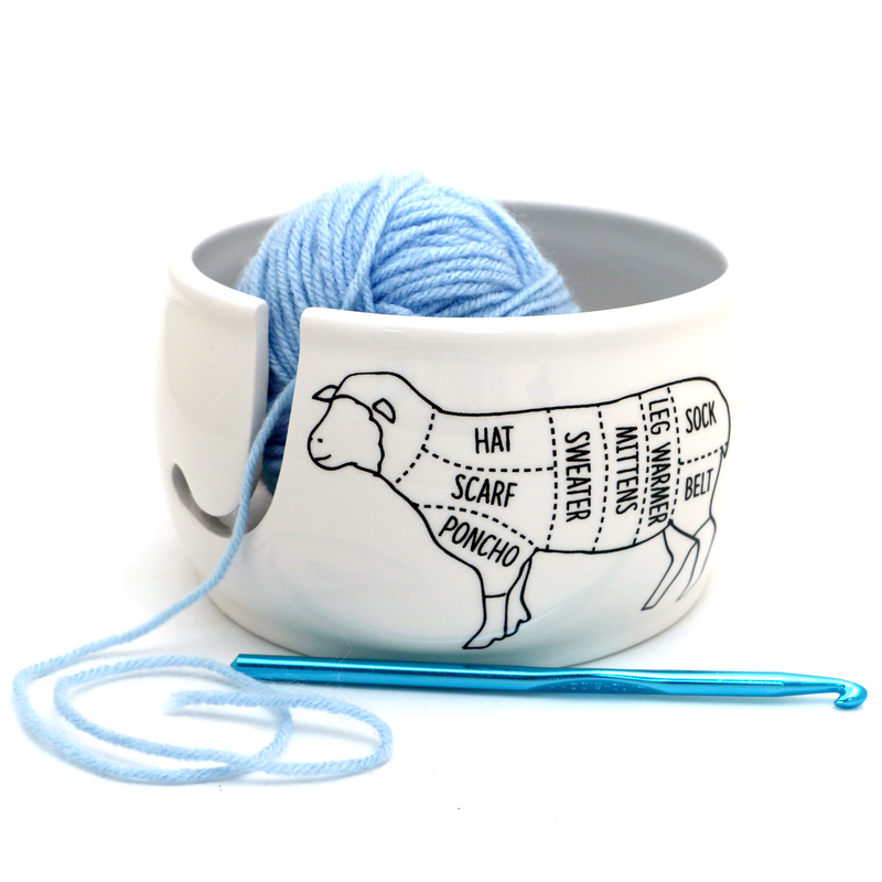 Sheep Parts Yarn Bowl