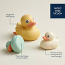 *NEW OPTION* Itzy Ducky Family™ - Bath + Water Table Toys: Mallard