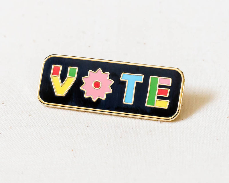 VOTE Enamel Pin