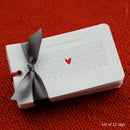 Heart Knitting Tag : Single Tag