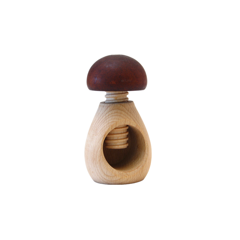 Mushroom Wooden Nutcracker