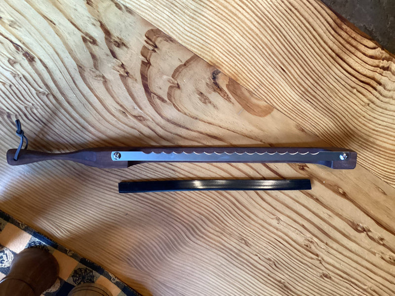 Handcrafted Black Walnut Bread Knife