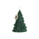 Tree Candles – 100% Pure Beeswax – : Forest Green / Tall