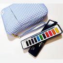 Juliette Watercolor Clutch & Workbook Organizer