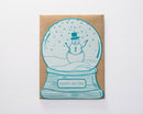 Snowman Snow Globe