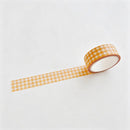 Plaid Pattern Washi Tape: Red / F