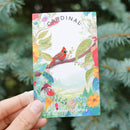 Red Cardinal Pin, Bird Wildlife Gifts, Red Spring Gift