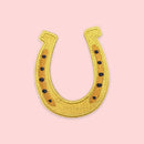 Horseshoe Iron-On Patch | Lucky Embroidered Patch