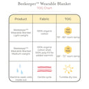 Organic Warmer Beekeeper™ Wearable Baby Blanket - Hummus / Medium