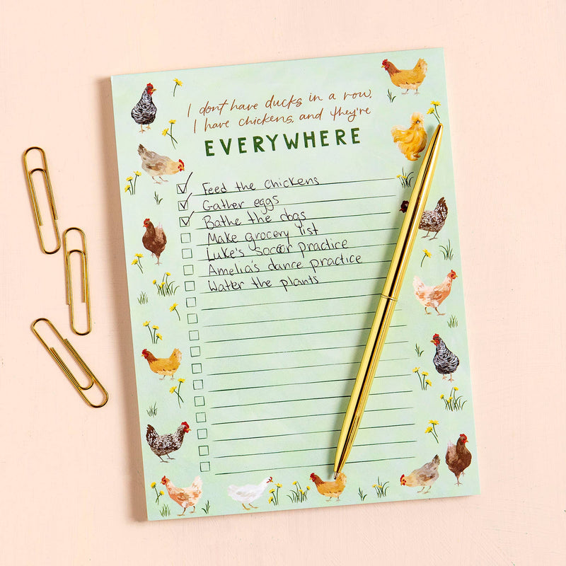 Chicken Meadow Notepad