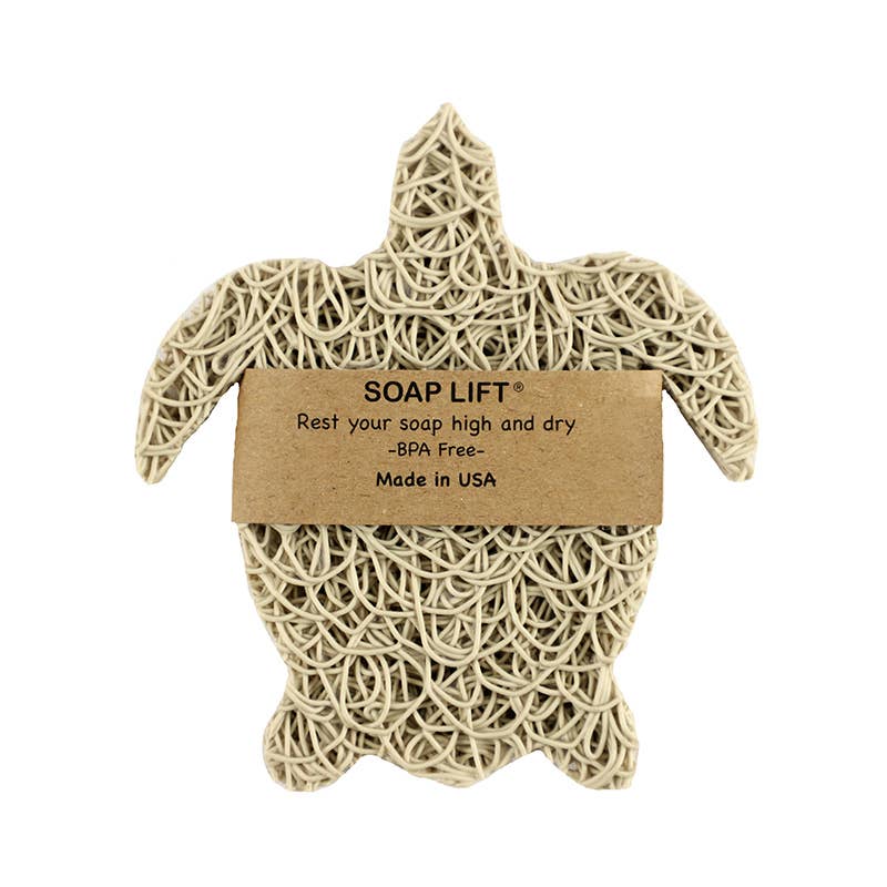 Sea Turtle Soap Lift Soap Saver - Bone