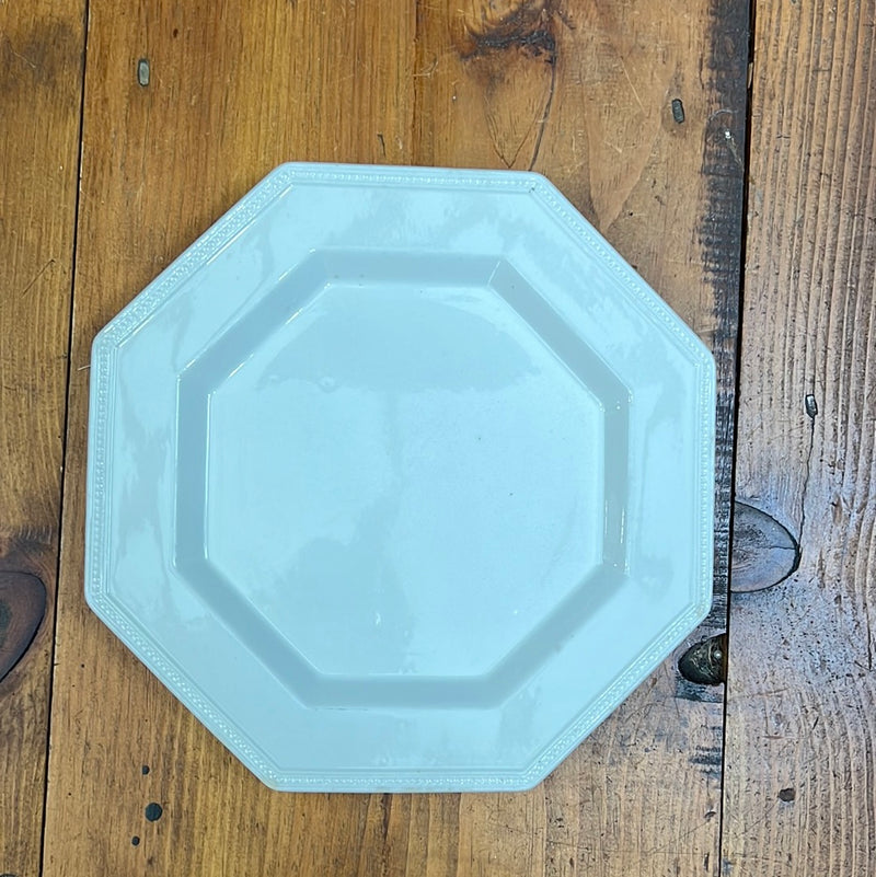 Vintage Johnson Brothers Ironstone Heritage Octagonal Dinner Plate