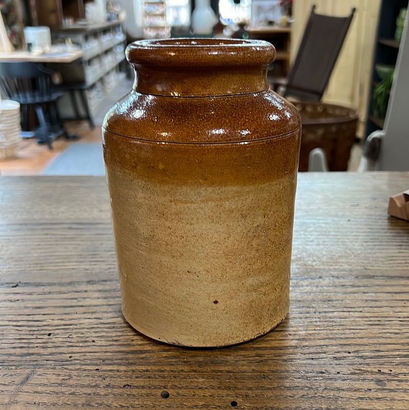 Vintage 7” Salt Glazed Crock
