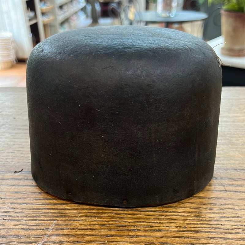 Antique European Millinery Wood Block Hat Form