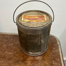 Vintage Honey Tin Bucket