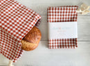 Bread Bags Set of Two - Papaya