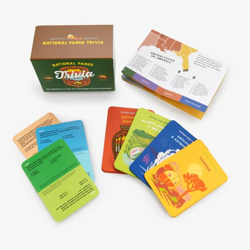 National Parks Trivia - A Card Game