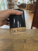 The Hidden Acorn Black Mug - Handmade Pottery