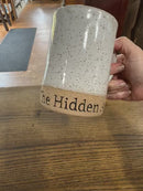The Hidden Acorn Vanilla Mug - Handmade Pottery