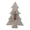 Marble Tree Shaped Cheese Board with Canape Knife