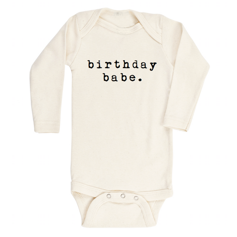 Birthday Babe Long Sleeve Bodysuit - 6-12 Months