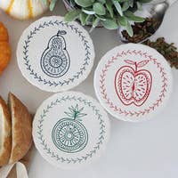 Mini Fruit Bowl Covers - Set of 3