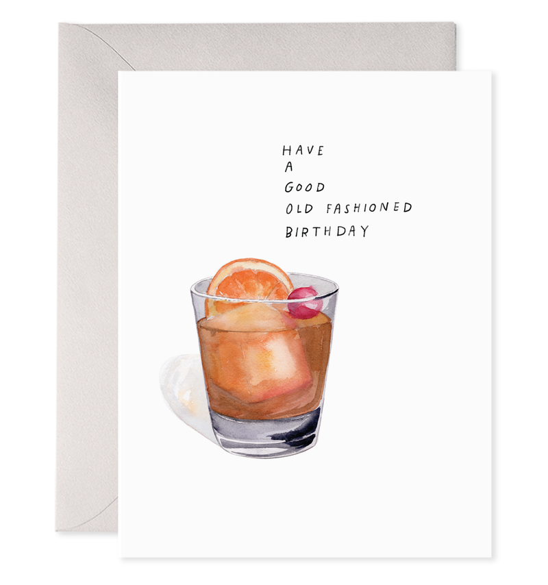 Old Fashioned | Birthday Card