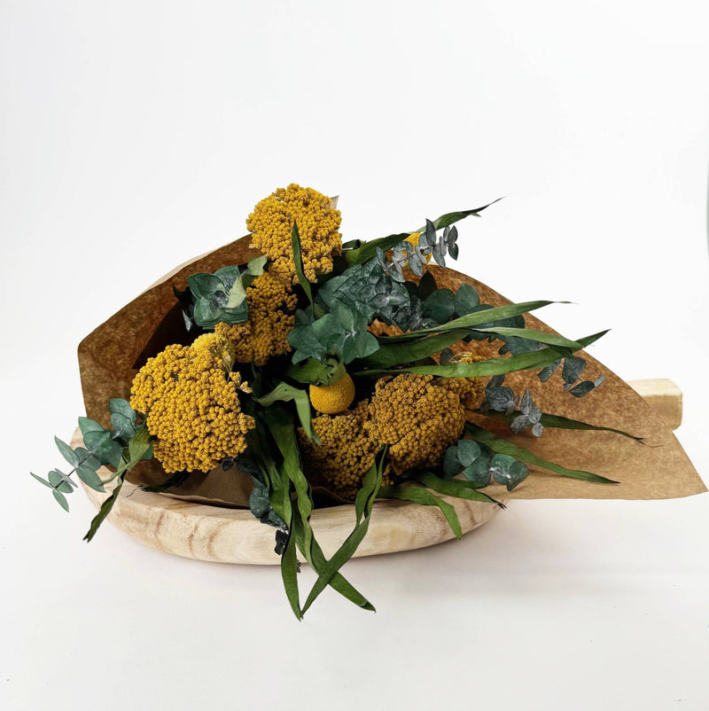 Baby Eucalyptus and Yarrow Bouquet