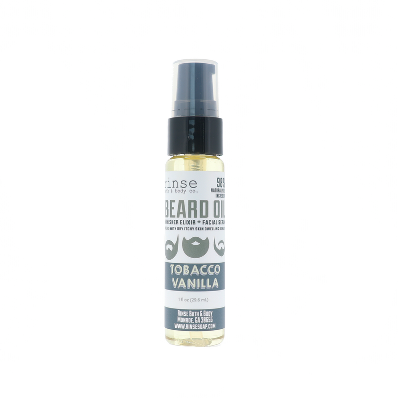 Tobacco Vanilla Beard Oil (Skin & Whisker Elixer)