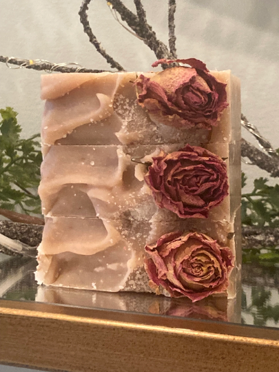 Sandalwood Rose Bar Soap | Maine Made
