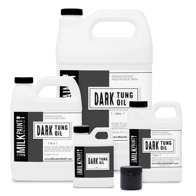 Real Milk Paint Dark Tung Oil
