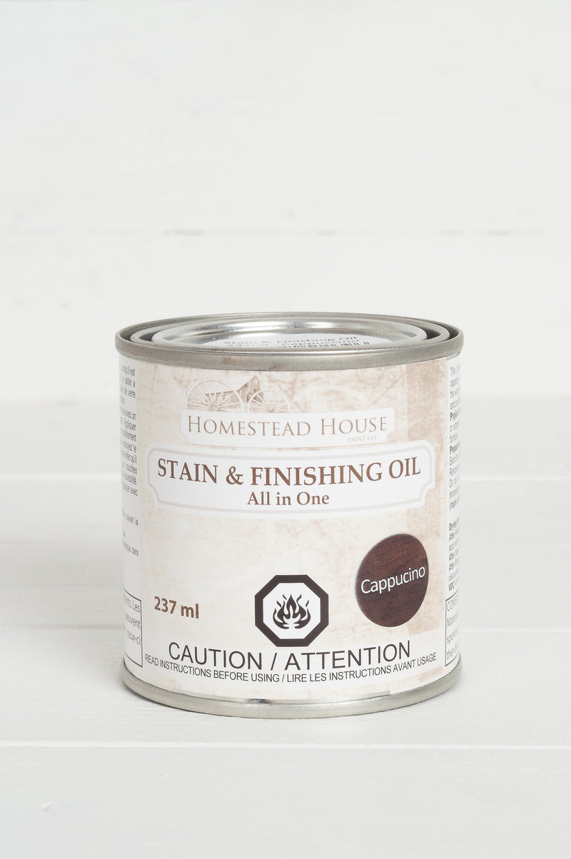Fusion Mineral Paint - Stain and Finishing Oil - Cappucino