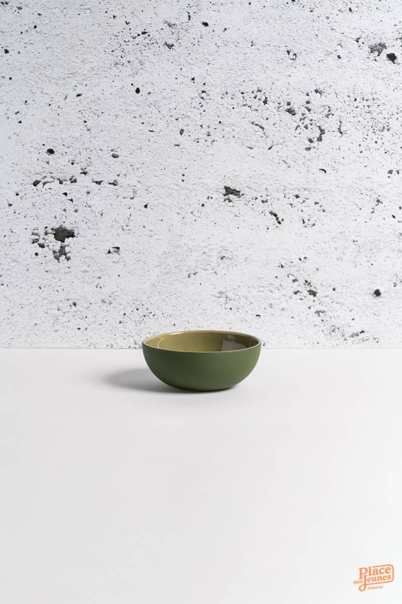 Stoneware Cereal Bowl | Dadasi 10 oz GREEN