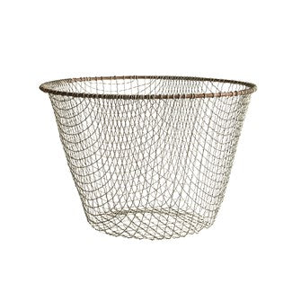 20" Round x 14" Handmade Wire Basket
