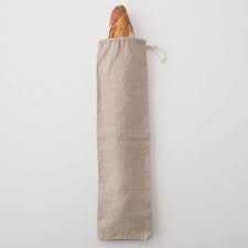 Bread Bag - Baguette Size - Belgian Linen Oatmeal