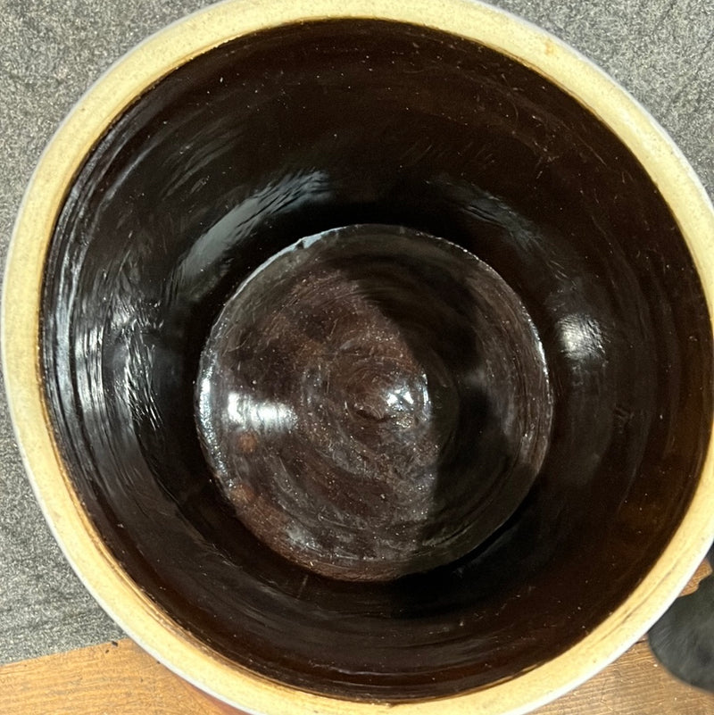 Vintage Stoneware 6 Gallon Crock