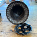 Antique Cast Iron Bee Skep Countertop Twine Holder