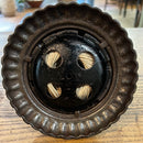 Antique Cast Iron Bee Skep Countertop Twine Holder