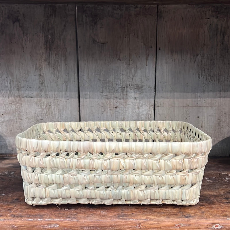 Open Weave Storage Basket (10x8x4)