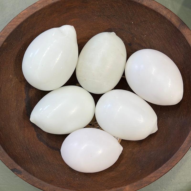 Vintage Hand Blown Milk Glass Brooding Egg