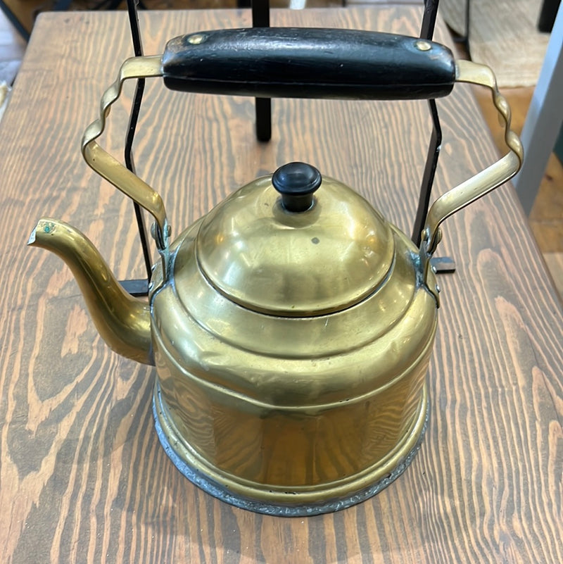 Brass Kettle and Hearth Trivet